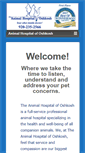 Mobile Screenshot of animalhospitalofoshkosh.com